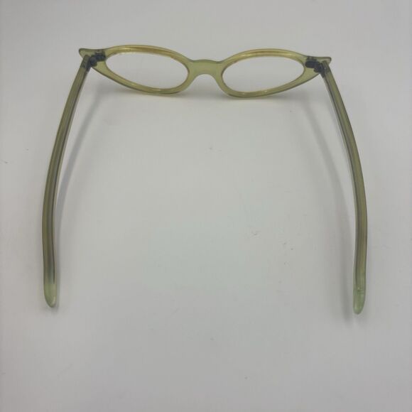 Vintage Plastic Frame Women's Mid Century Cat Eye Eyeglasses USA - Picture 4 of 7